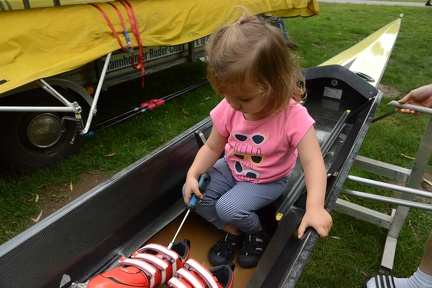Greta helping with the boat2